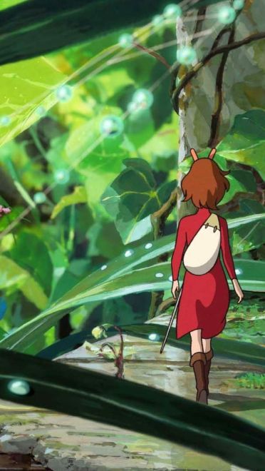 借东西的小人阿莉埃蒂高清动漫电脑壁纸(1)