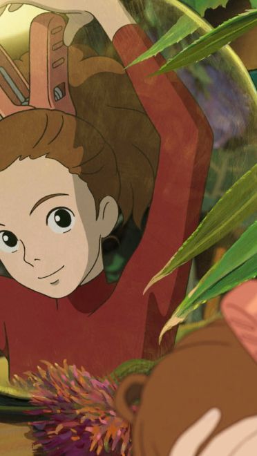 借东西的小人阿莉埃蒂高清动漫电脑壁纸(1)