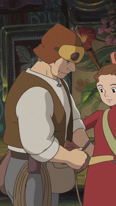 借东西的小人阿莉埃蒂高清动漫电脑壁纸(1)