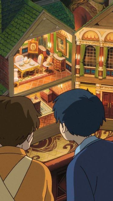 借东西的小人阿莉埃蒂高清动漫电脑壁纸(1)