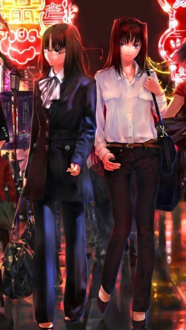 空之境界 两仪式 高清动漫电脑桌面壁纸(1)