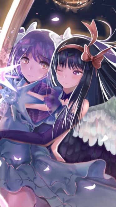 园神降临 魔法少女小圆电脑桌面壁纸(1)