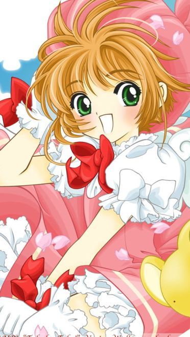 初代萌王百变小樱魔术卡木之本樱电脑壁纸(1)