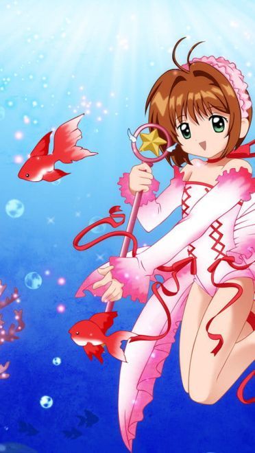 初代萌王百变小樱魔术卡木之本樱电脑壁纸(1)