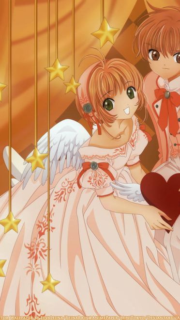 初代萌王百变小樱魔术卡木之本樱电脑壁纸(1)