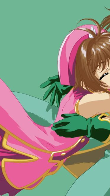 初代萌王百变小樱魔术卡木之本樱电脑壁纸(1)