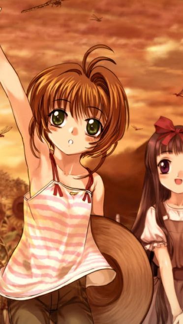 初代萌王百变小樱魔术卡木之本樱电脑壁纸(1)