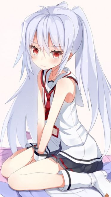 可塑性记忆 银发少女艾拉手机壁纸(1)