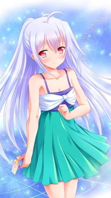 可塑性记忆 银发少女艾拉手机壁纸(1)