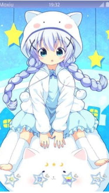 点兔 香风智乃 安卓手机主题下载