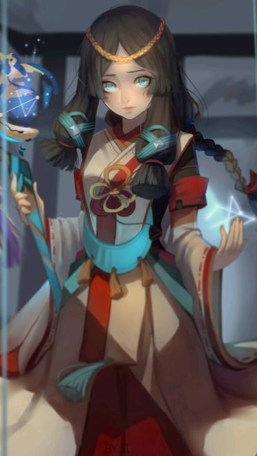 大触觉醒 阴阳师同人手机壁纸插画(1)