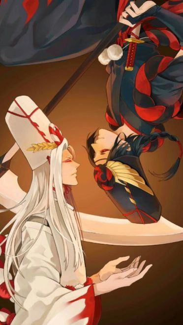 大触觉醒 阴阳师同人手机壁纸插画(1)