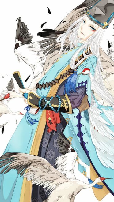 大触觉醒 阴阳师同人手机壁纸插画(1)