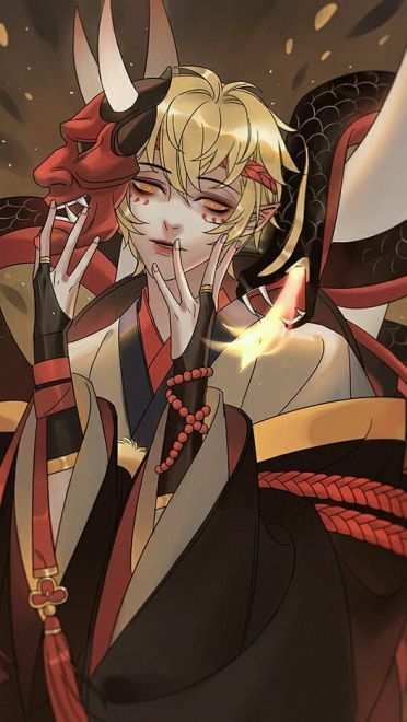 大触觉醒 阴阳师同人手机壁纸插画(1)