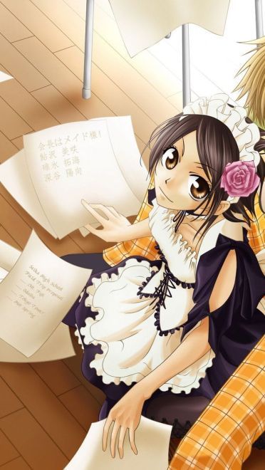 校园恋爱喜剧《会长是女仆大人》高清电脑壁纸下载(1)