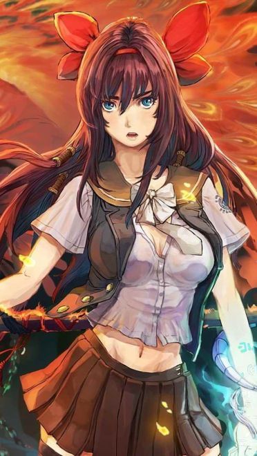 日本动漫萌妹子高清电脑壁纸第二辑(1)