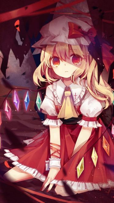 腥红萝莉芙兰朵露·斯卡雷特 手机壁纸精选(1)