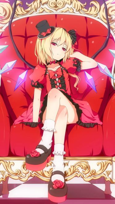 腥红萝莉芙兰朵露·斯卡雷特 手机壁纸精选(1)