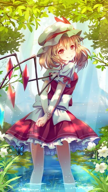 腥红萝莉芙兰朵露·斯卡雷特 手机壁纸精选(1)