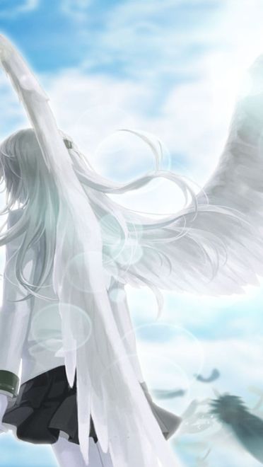 动漫angelbeats美少女高清电脑壁纸(1)