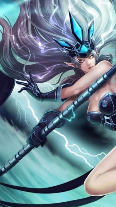 LOL风女 风暴之怒迦娜高清电脑壁纸(1)