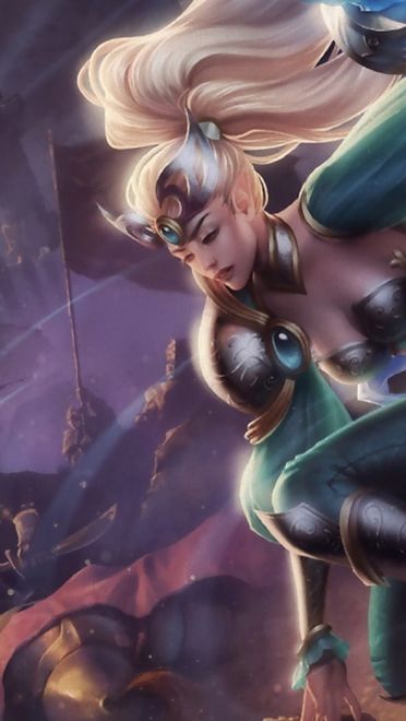 LOL风女 风暴之怒迦娜高清电脑壁纸(1)