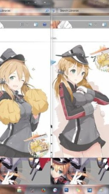 win7主题 舰队收藏 欧根亲王电脑主题下载