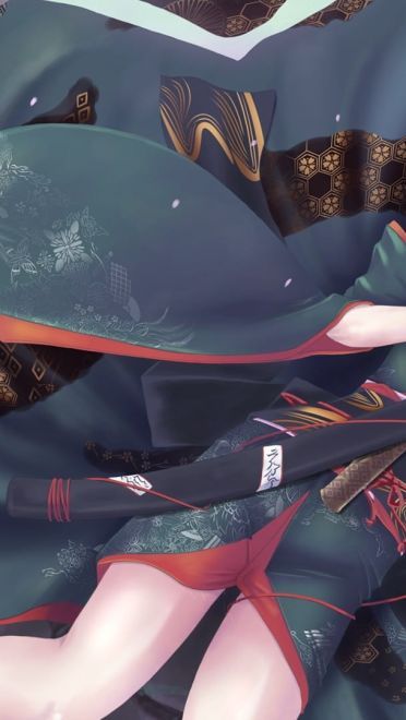 华丽日式 和服少女壁纸图集(1)