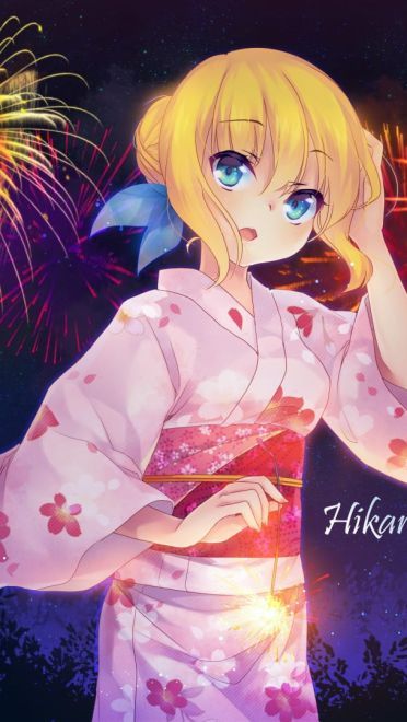 华丽日式 和服少女壁纸图集(1)