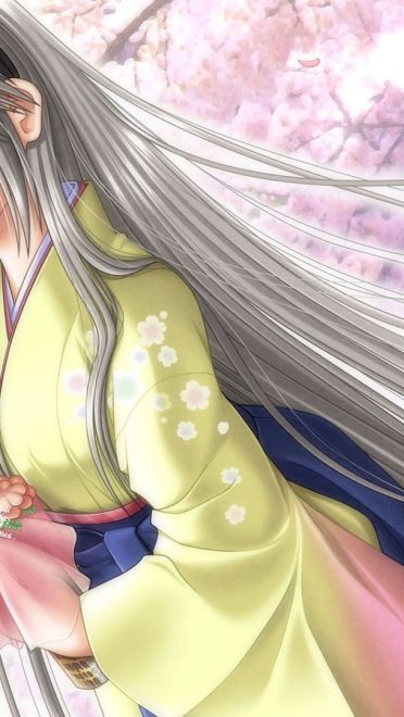 华丽日式 和服少女壁纸图集(1)