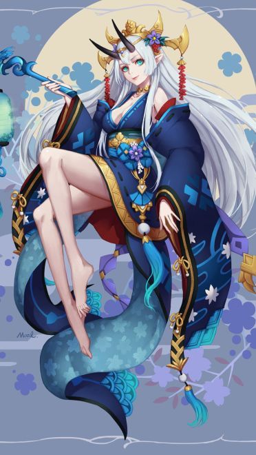 阴阳师式神云集 同人插画手机壁纸(1)