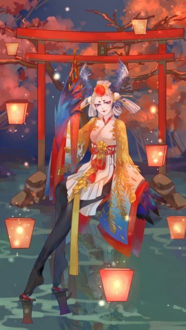 阴阳师式神云集 同人插画手机壁纸(1)
