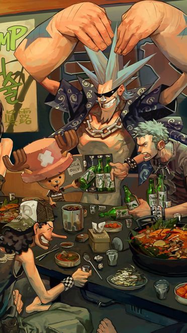 草帽海贼团 海贼王精选图集电脑壁纸下载(1)