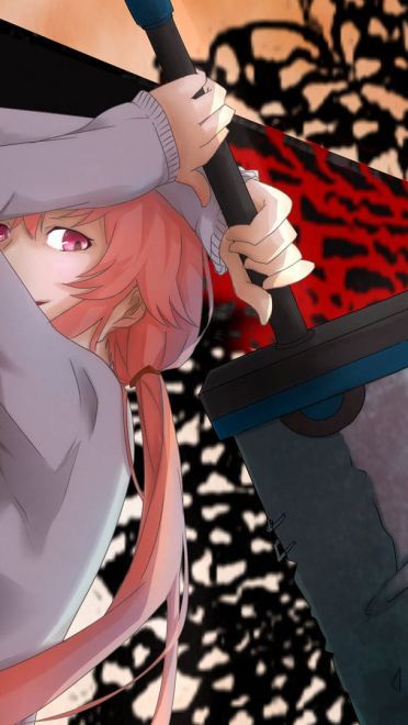 病娇女王我妻由乃 动漫电脑壁纸下载(1)