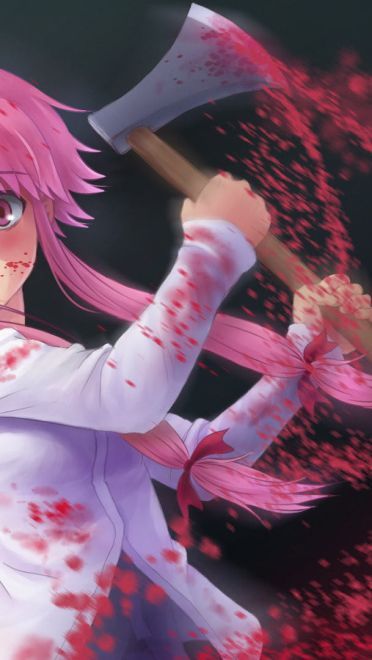 病娇女王我妻由乃 动漫电脑壁纸下载(1)