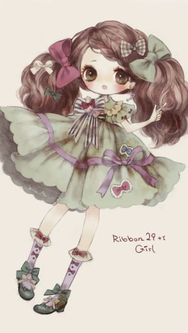 萌化你的心 超可爱大眼你萌娃手机壁纸(1)