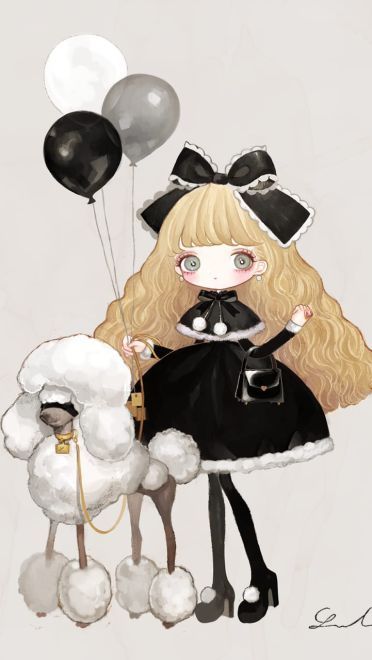 萌化你的心 超可爱大眼你萌娃手机壁纸(1)