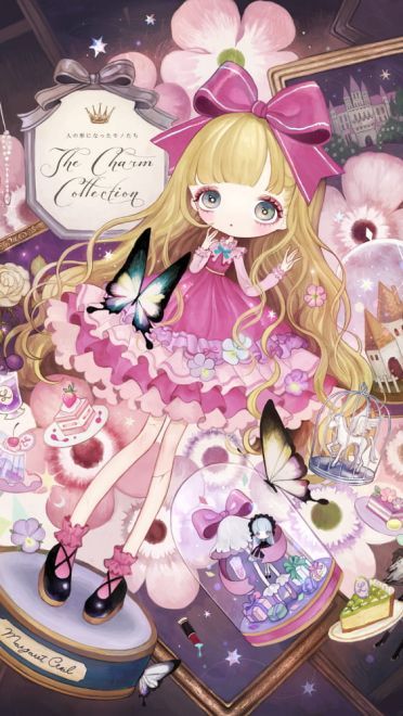 萝莉时间到 萌萝莉插画手机壁纸(1)