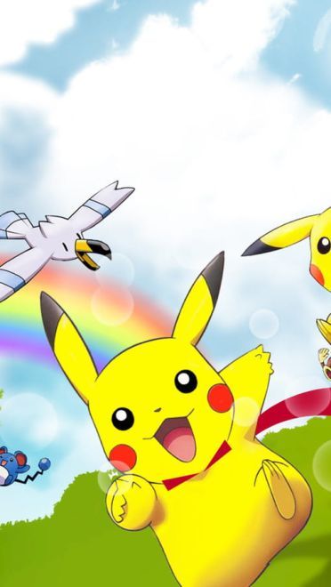 精灵宝可梦 萌萌的皮卡丘电脑壁纸下载(1)