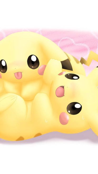 精灵宝可梦 萌萌的皮卡丘电脑壁纸下载(1)
