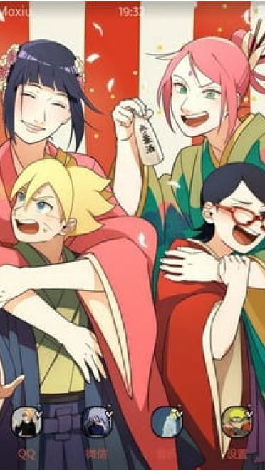 火影忍者 美人们 安卓手机主题下载