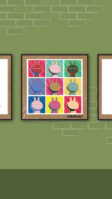 贱萌搞怪的兔斯基 超清电脑壁纸下载(1)