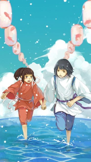 永远同在 千与千寻手机壁纸下载(1)