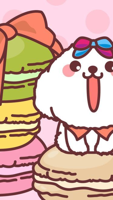 帕菲与艾迪西式点心萌萌哒壁纸第一辑(1)