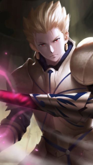 吉尔伽美什 金闪闪电脑壁纸下载(1)