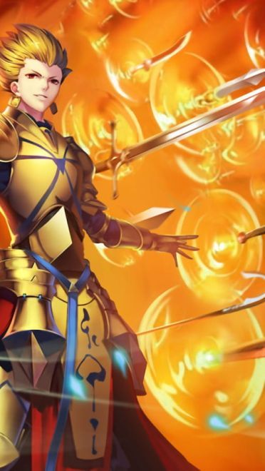 吉尔伽美什 金闪闪电脑壁纸下载(1)