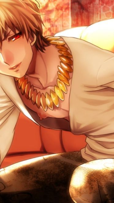 吉尔伽美什 金闪闪电脑壁纸下载(1)