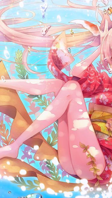 绚丽多彩的动漫人物 迷幻动漫壁纸(1)