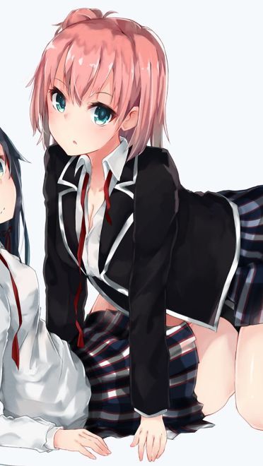 雪之下雪乃&由比滨结衣 电脑壁纸下载(1)