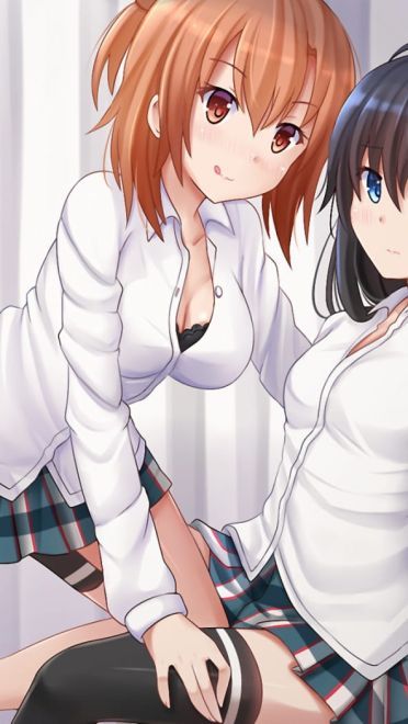 雪之下雪乃&由比滨结衣 电脑壁纸下载(1)